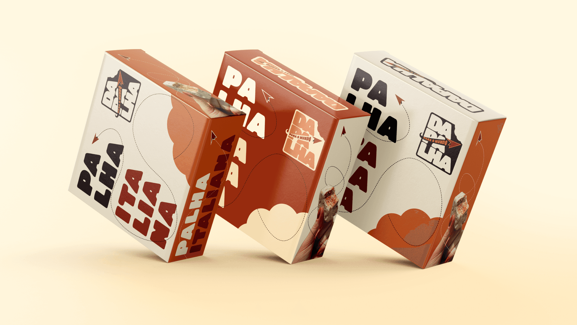 Design da Lavoro para Embalagens Personalizadas para marca Da Palha para o Mundo