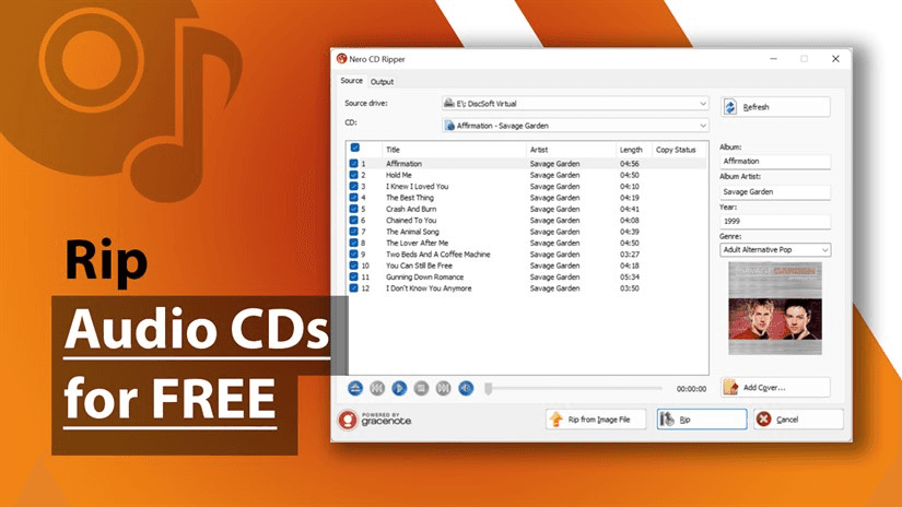 Nero CD Ripper