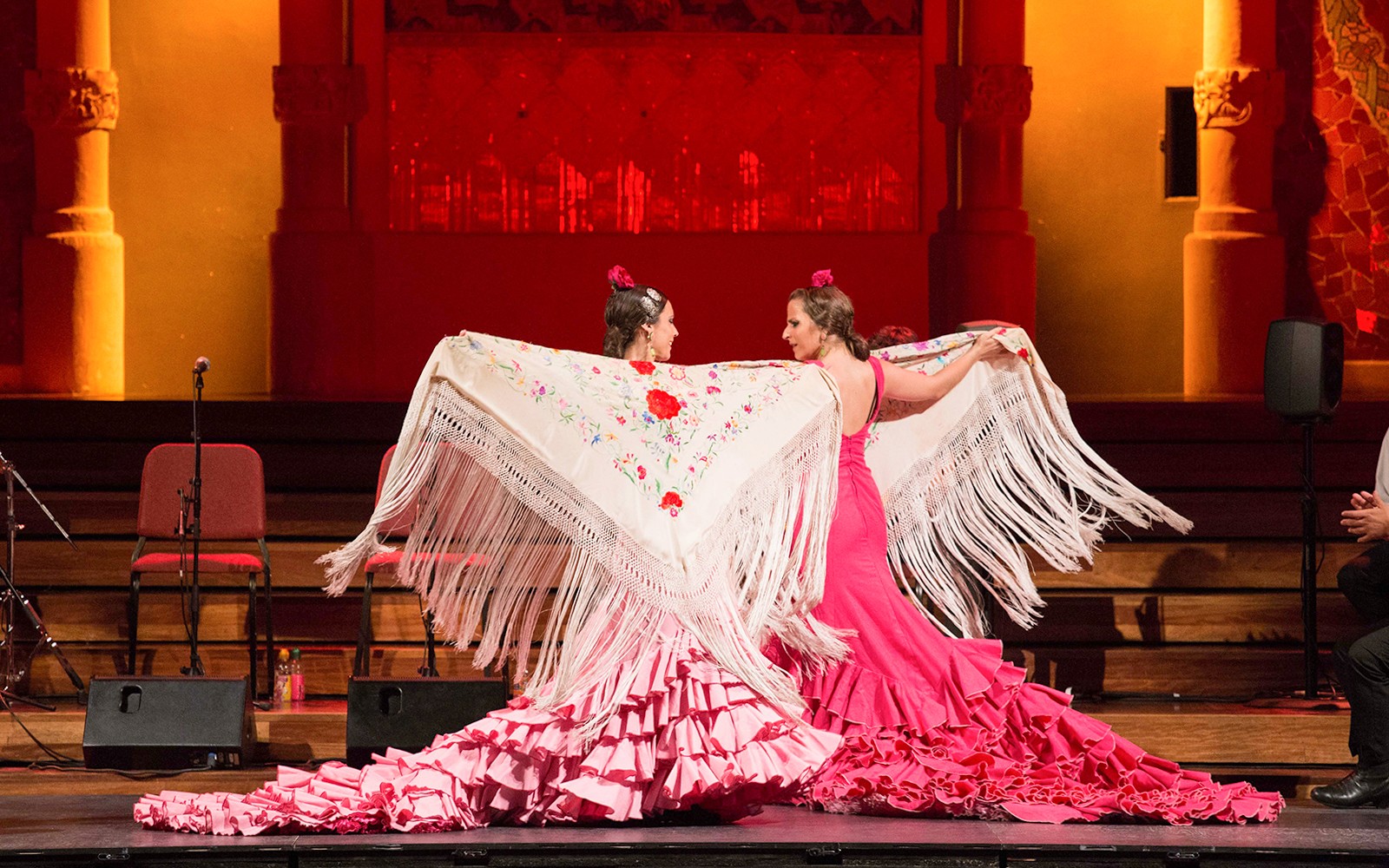 Espectáculo Gran Gala Flamenco en el Palau de la Música Catalana, Barcelona.