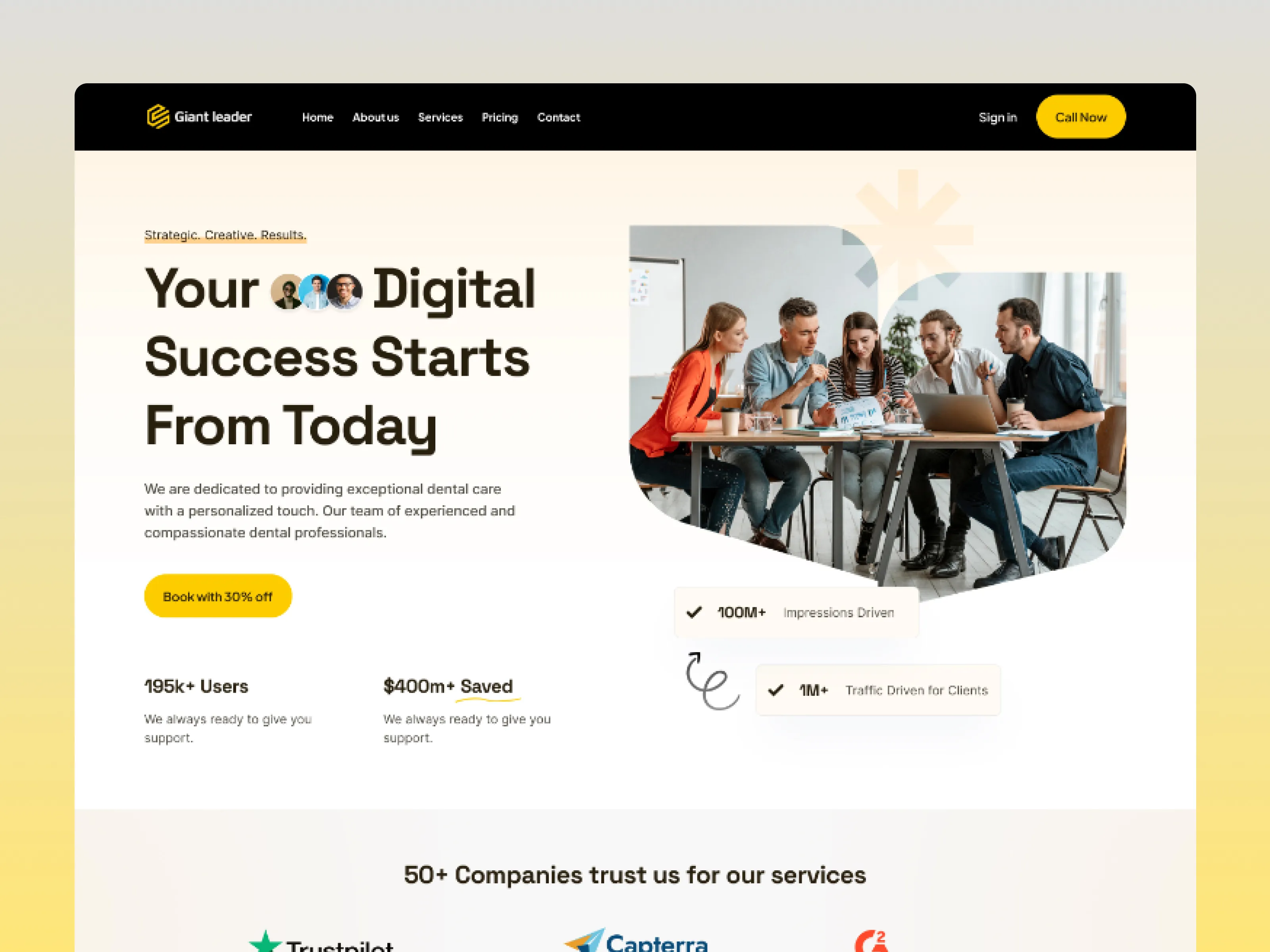 Marketing Agency Website Template