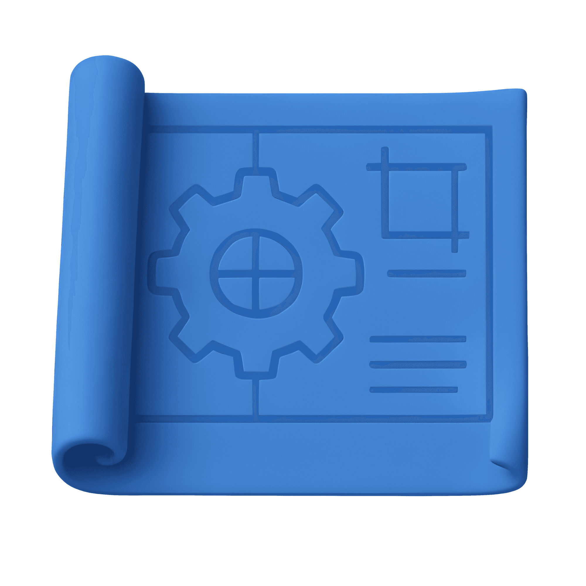 Abstract metalic shape