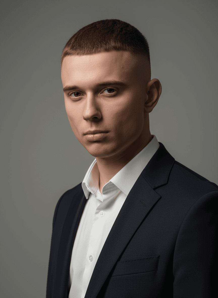 portrait of a woman in suit