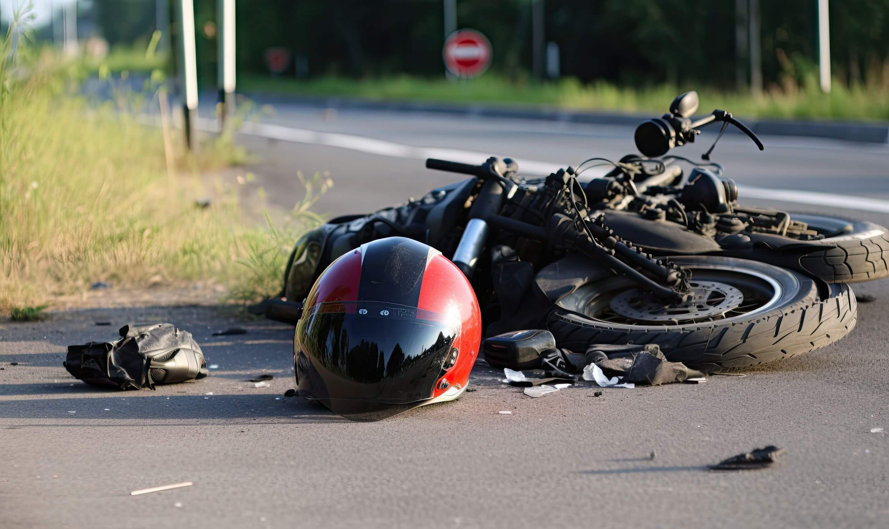 accidente de motocicleta