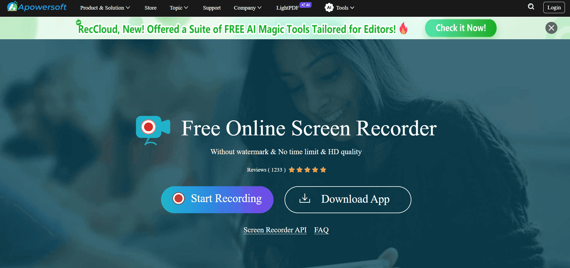 Apowersoft Screen Recorder Pro-screen studio alternative