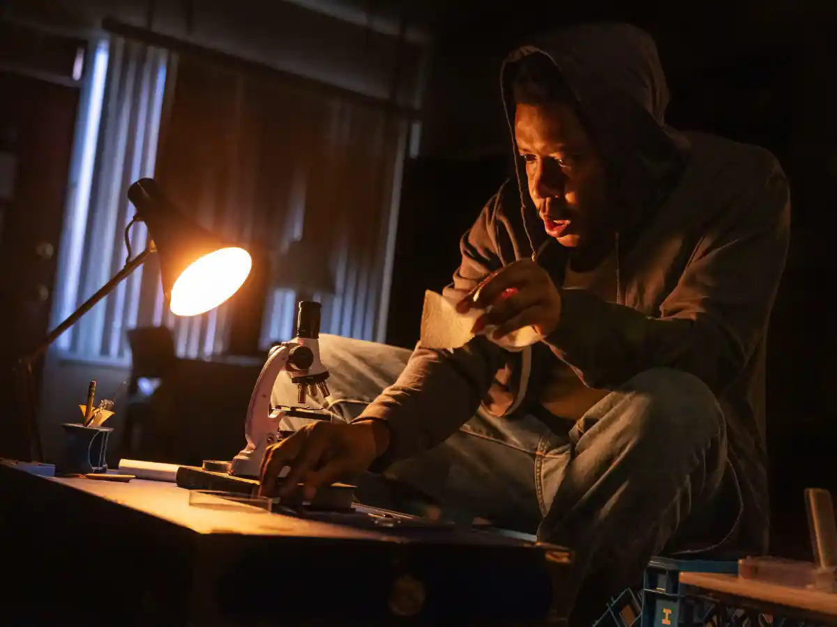 森姆·J·弗里德曼劇院上演的《Bug》劇照 — 一部扣人心弦的百老匯心理驚悚片