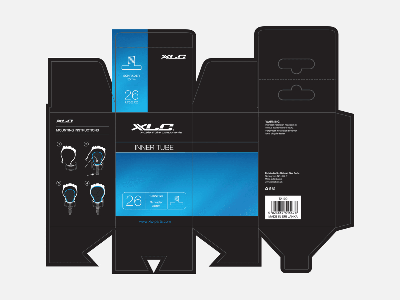 Technical view packaging