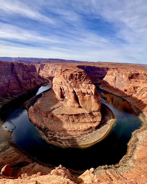 Picture of horse shoe bend in Utah