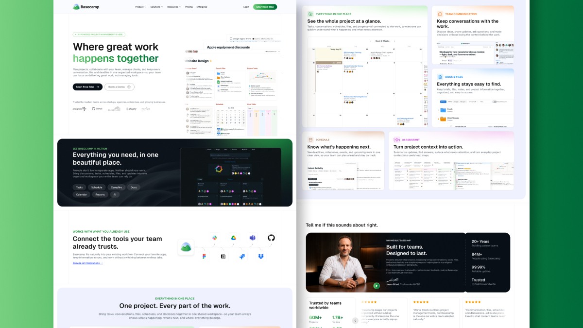 Basecamp Experience Redesign