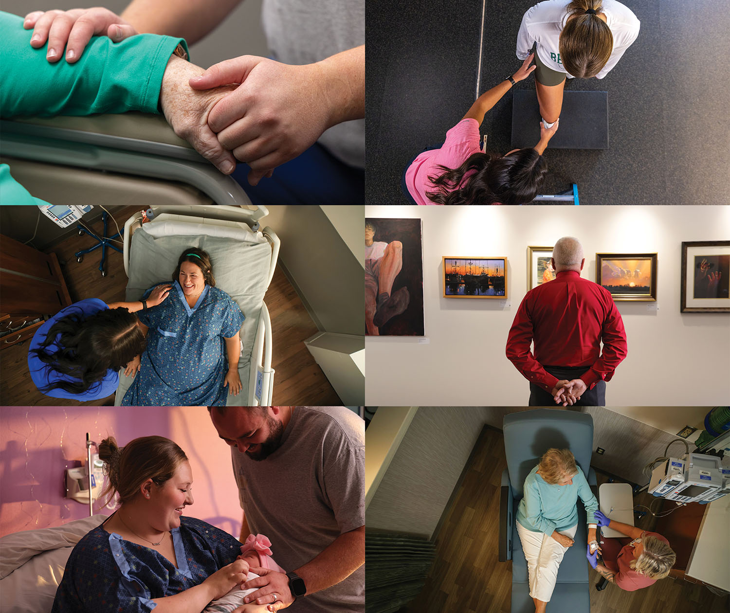 WTADS cleint MOSAIC video story stills of life care campaign on MOSAIC's spirit and craft.