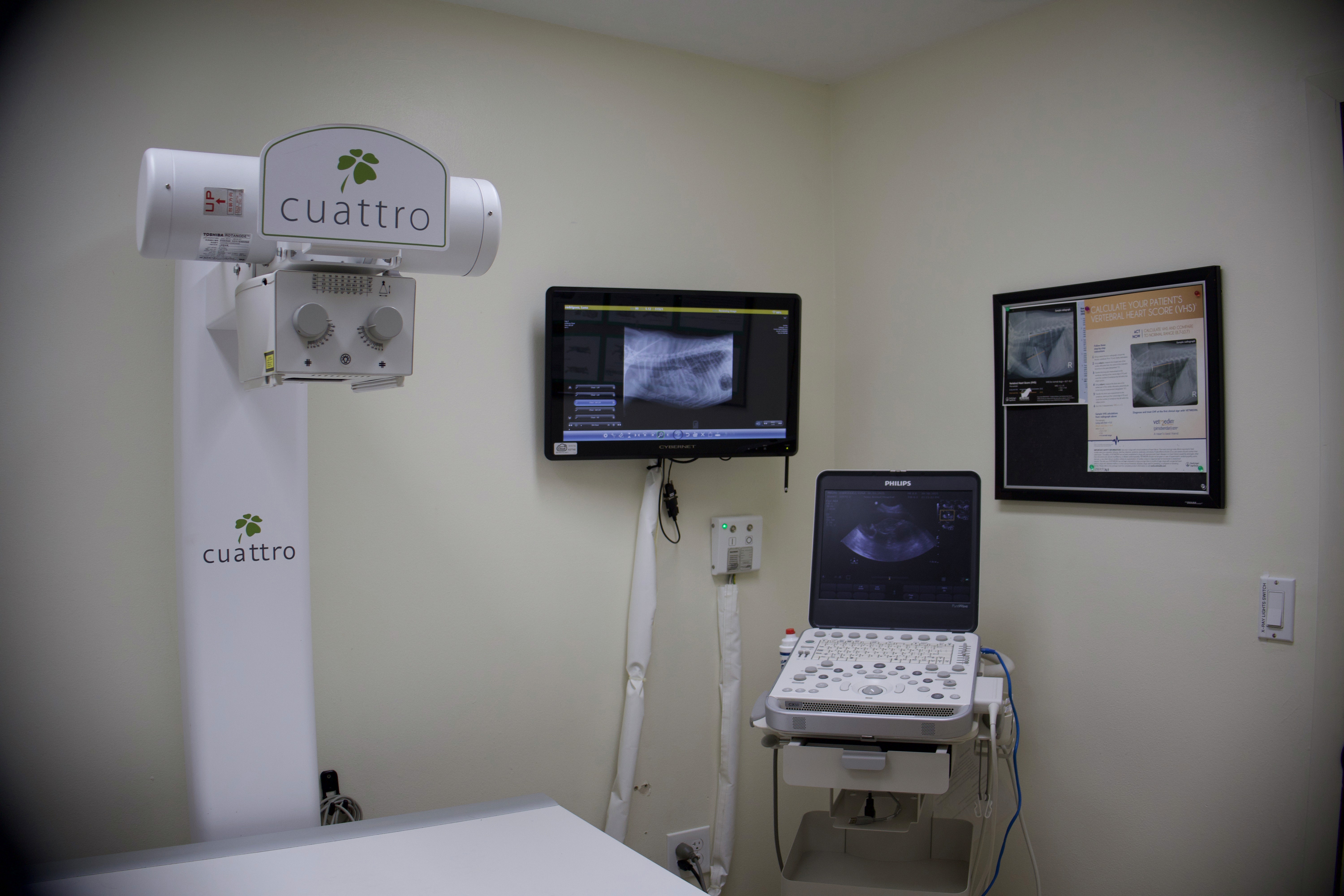 cuattro x-ray machine