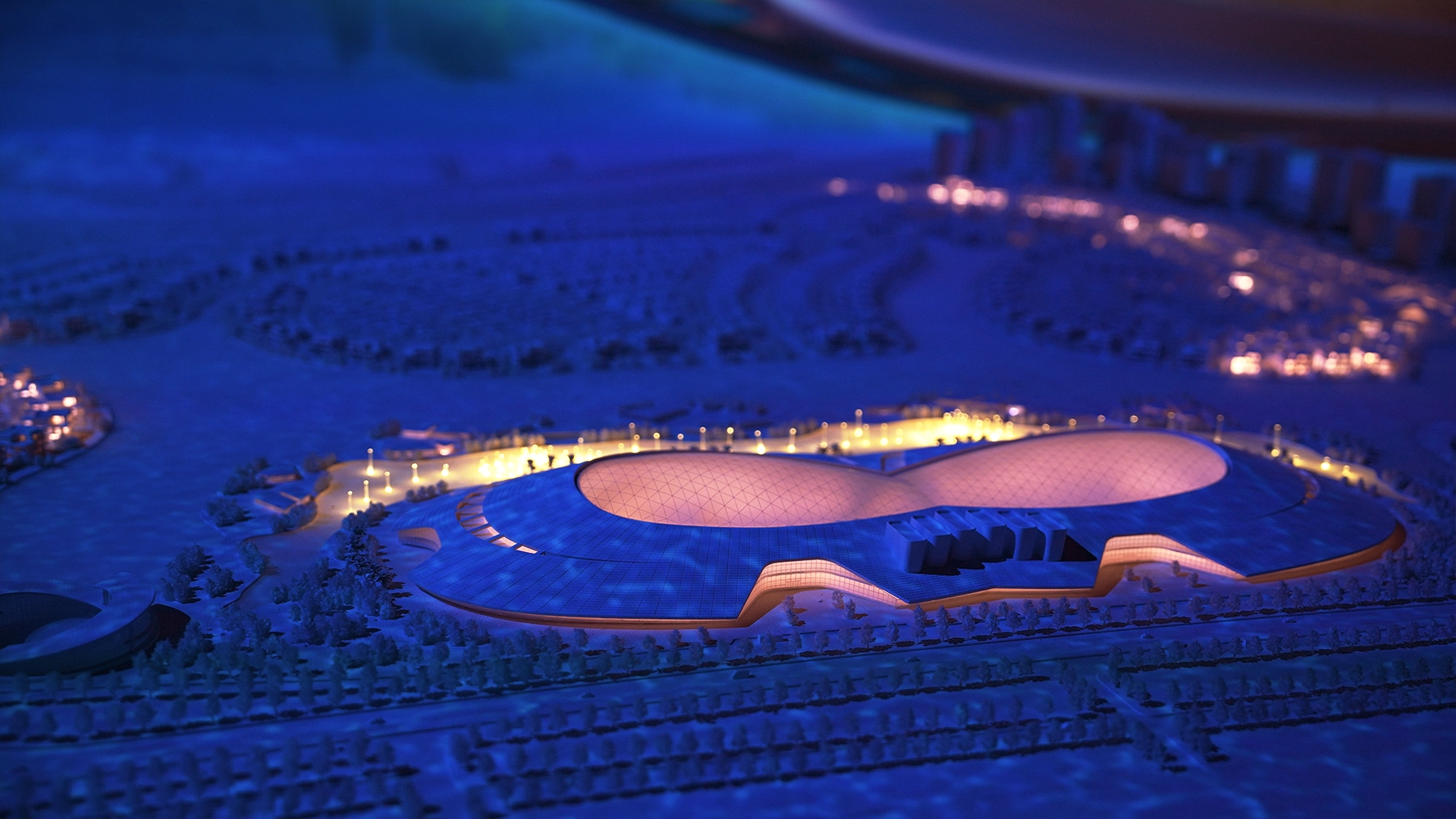 Aerial simulation illuminated through digital storytelling.