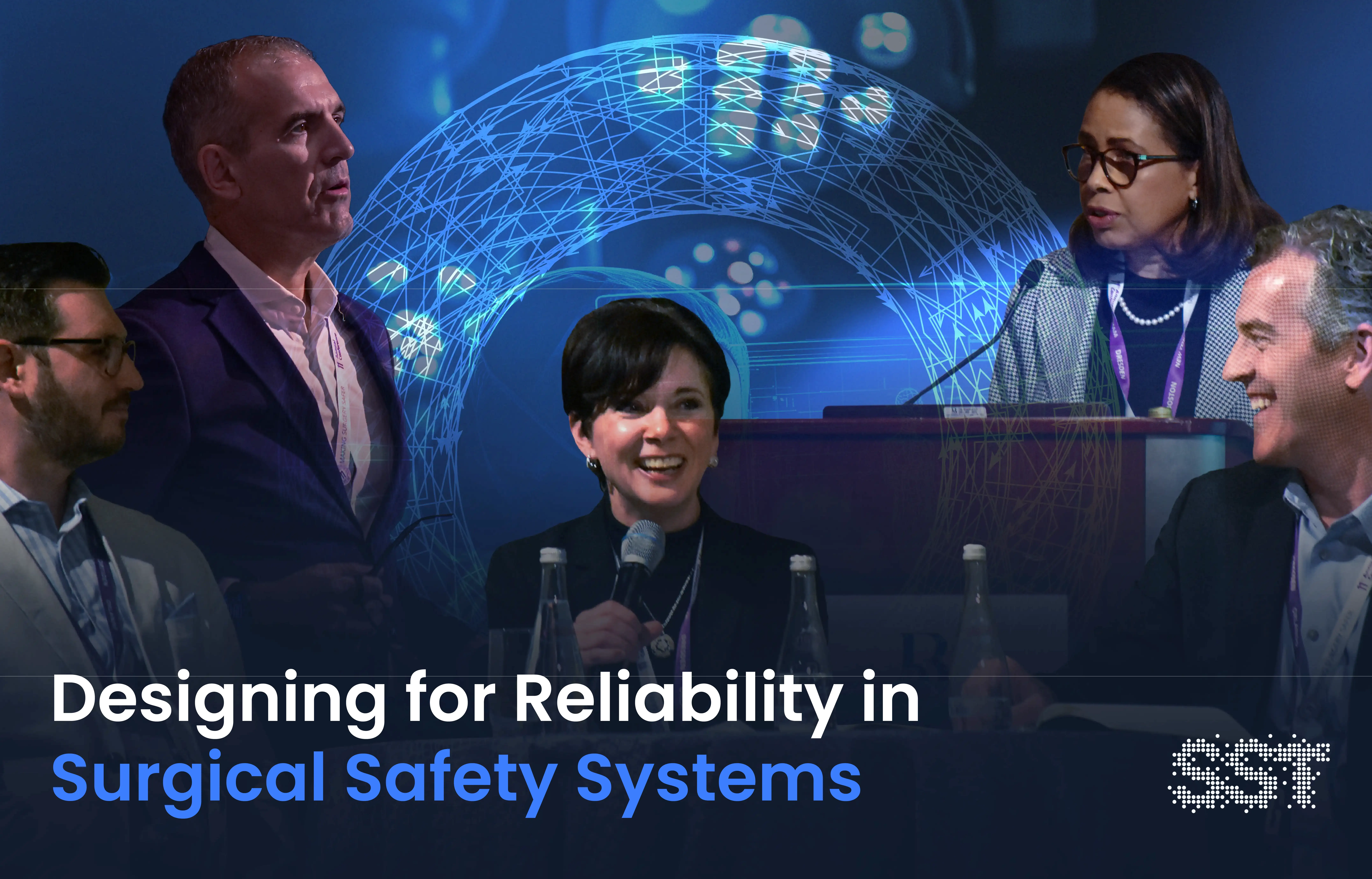 Speakers on stage at SSN 2026 presenting