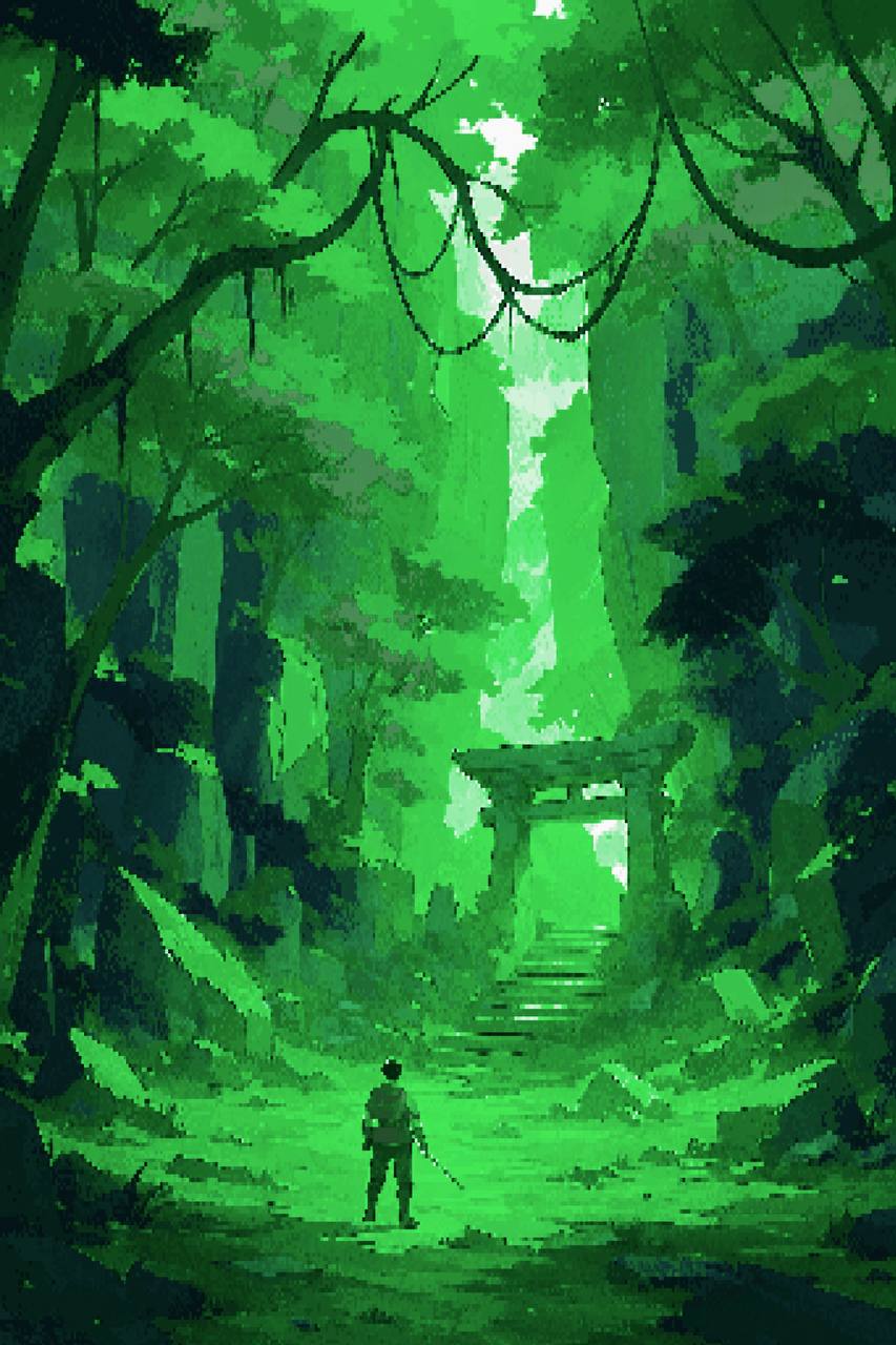 Jungle, Adventurer, Stone Gate 