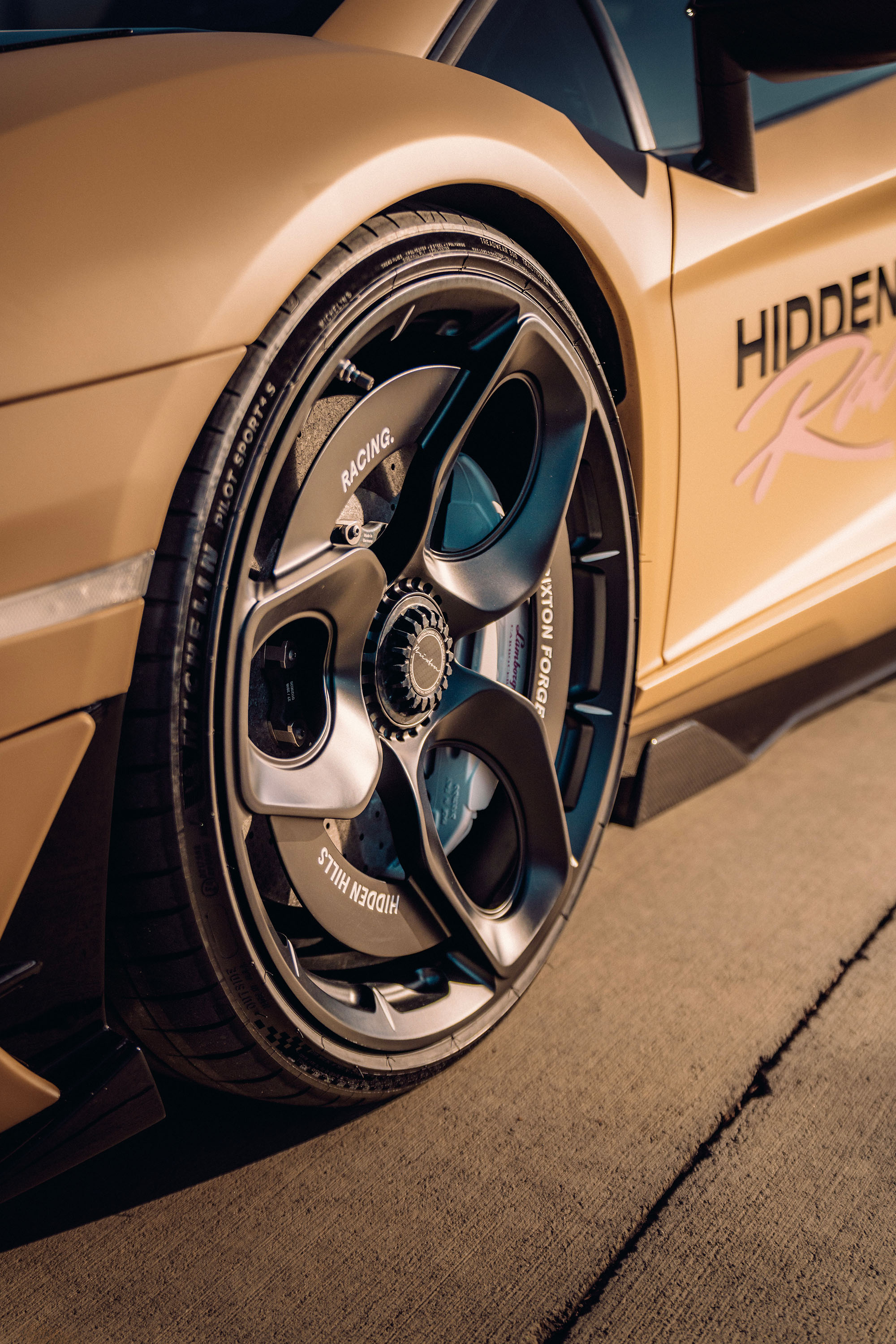 INOZETEK Zuumy Frozen Matte Sand Dynamic PPF Lamborghini Aventador SVJ