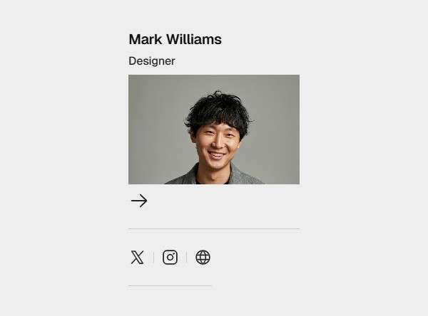 Framer Team Card Component