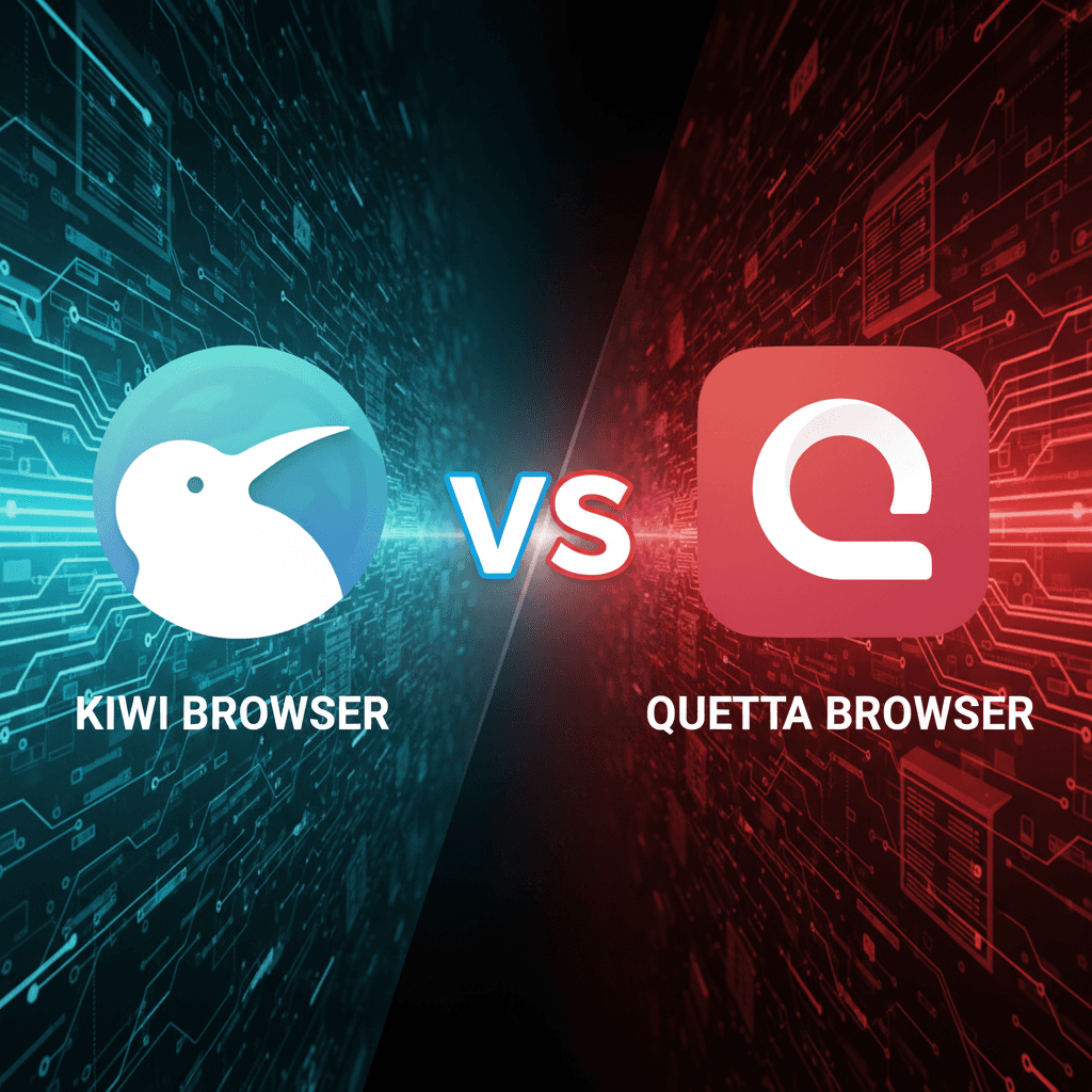 Kiwi Browser vs Quetta Browser