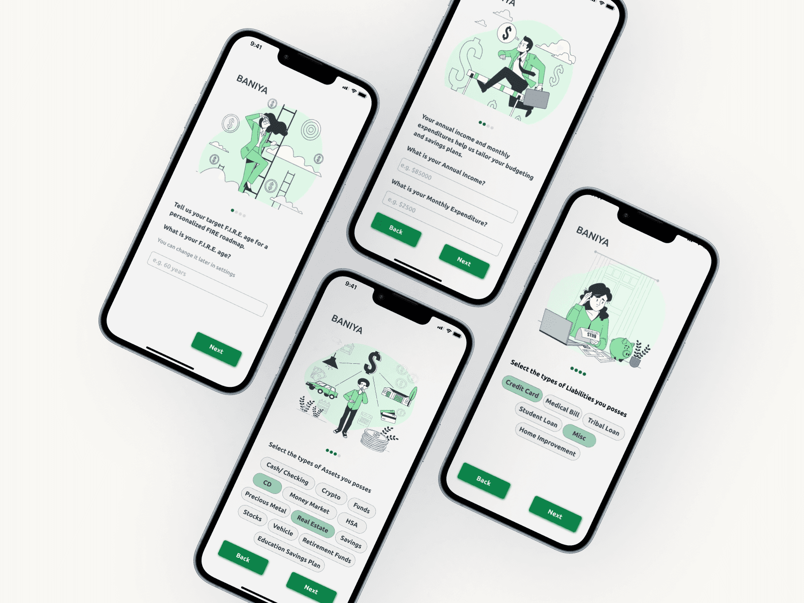 Minimalist facade with red window and striped awning on a white stucco wall under a clear blue sky.