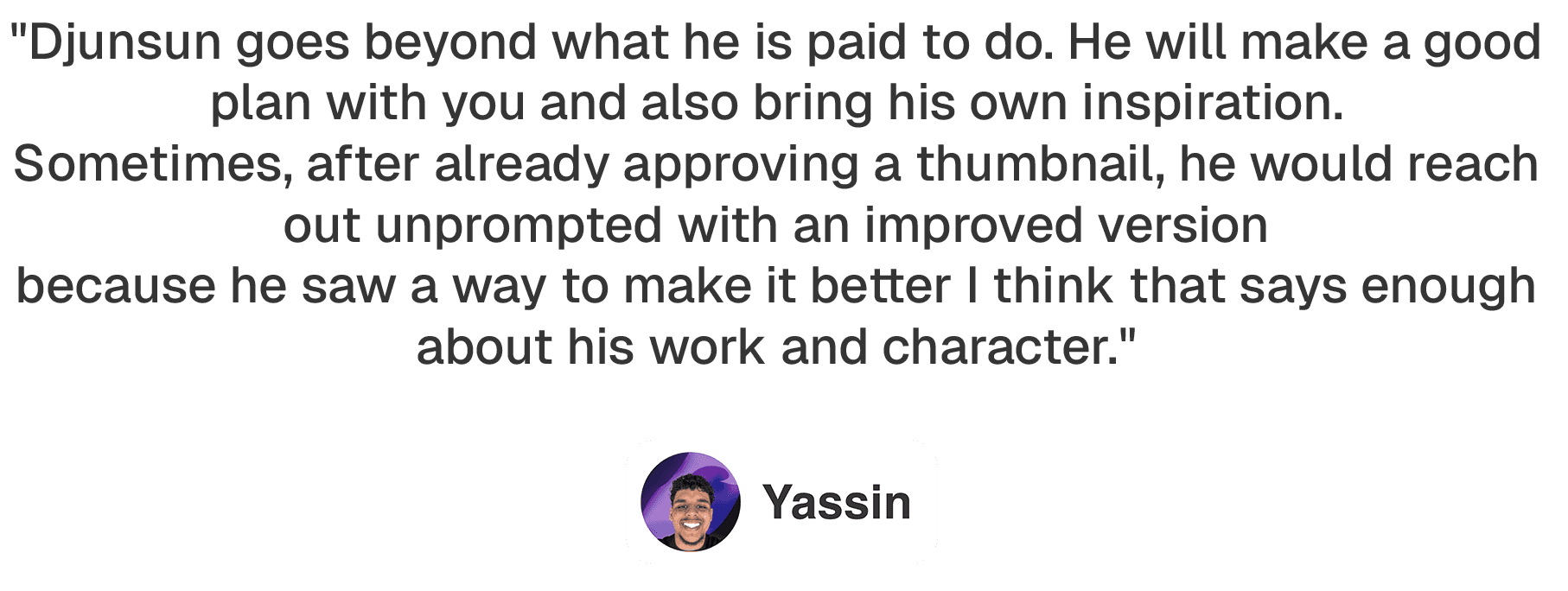 Client review 3
