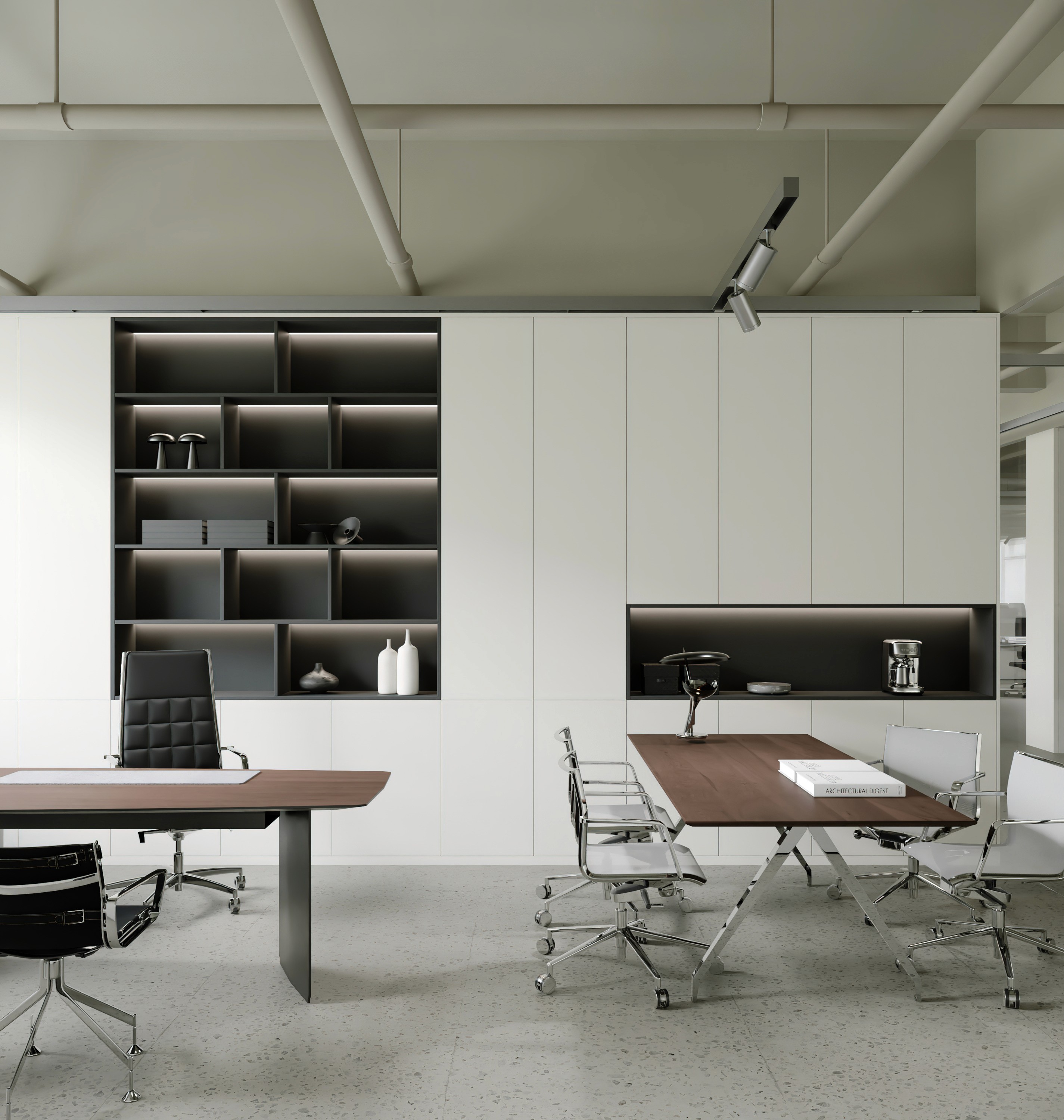 High-performance meeting room design by a professional office interior designer