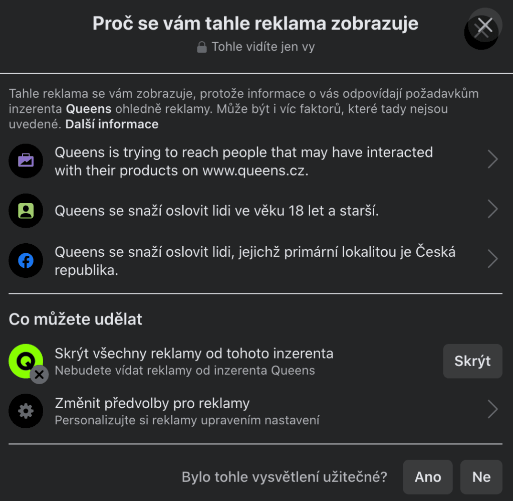 knihovna reklam na facebooku 9
