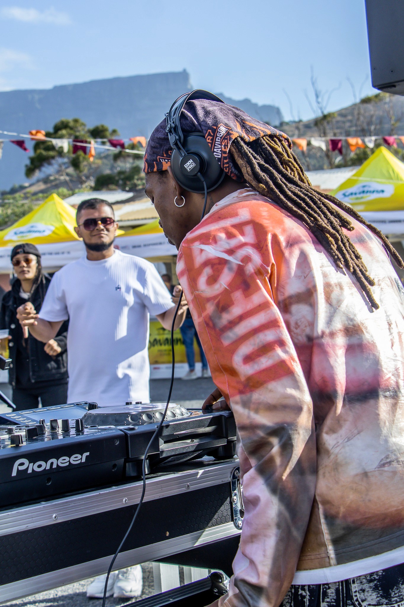 a woman wearing a hat