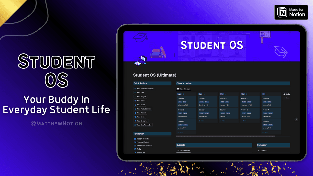 20 Best and Free Notion Templates for Students