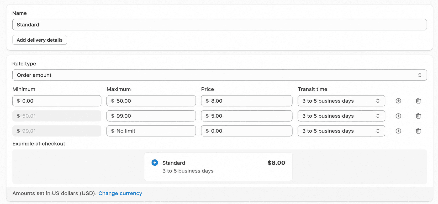 Best Shipping methods in shopify