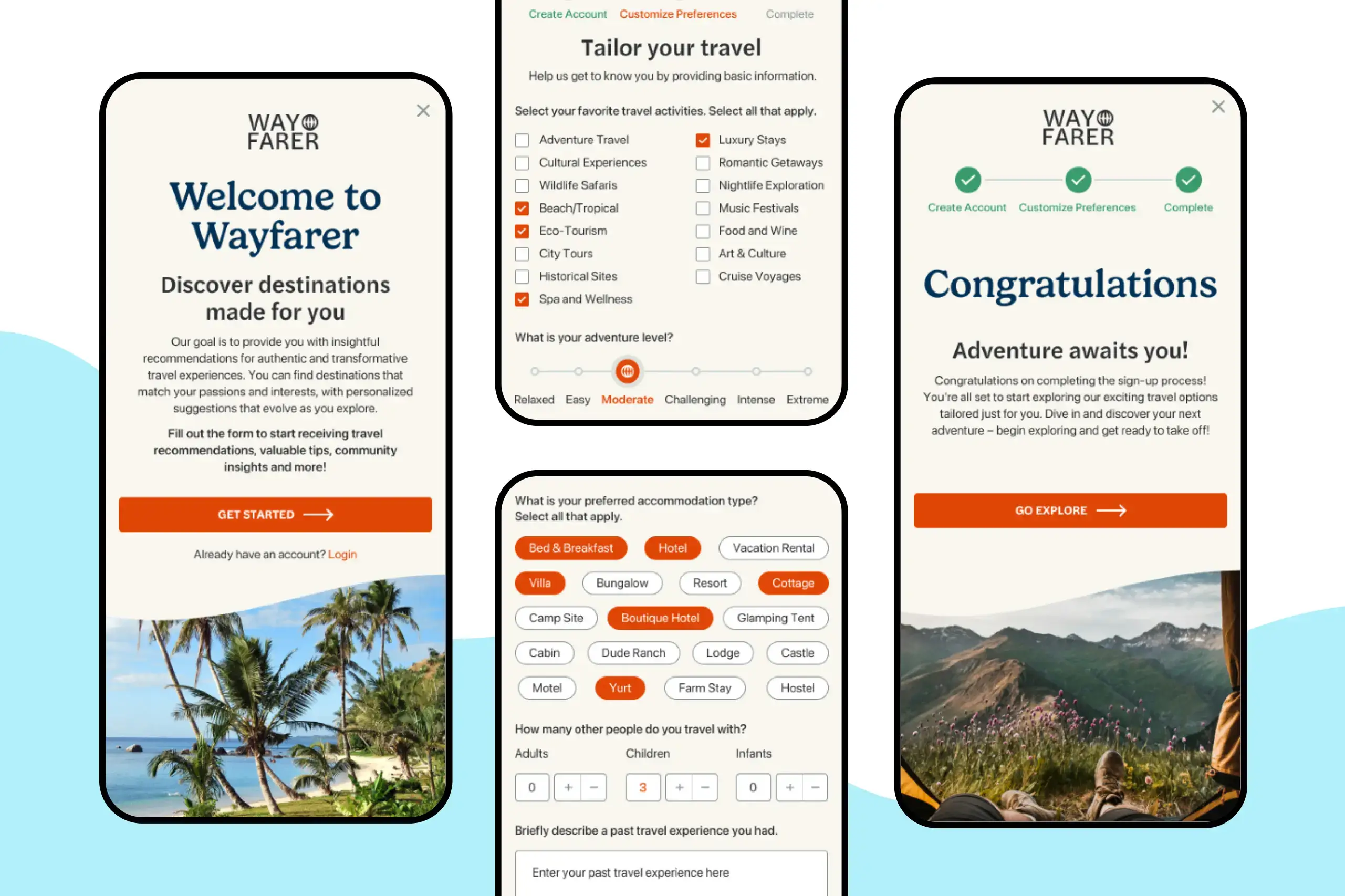 Responsive Travel Website