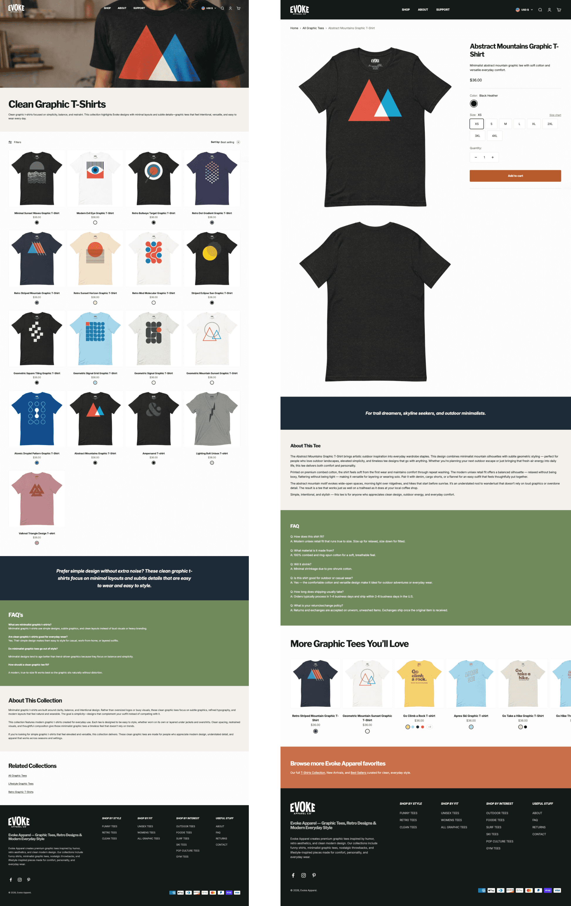 Evoke Apparel - List & Details