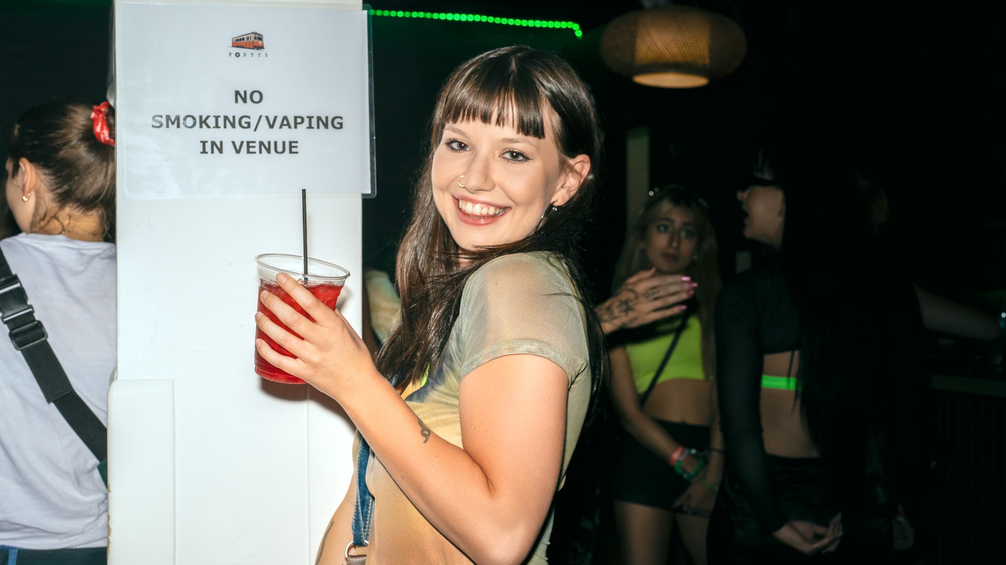 The BRAT Party at the Turntable Indy photo taken by Future Gold Media