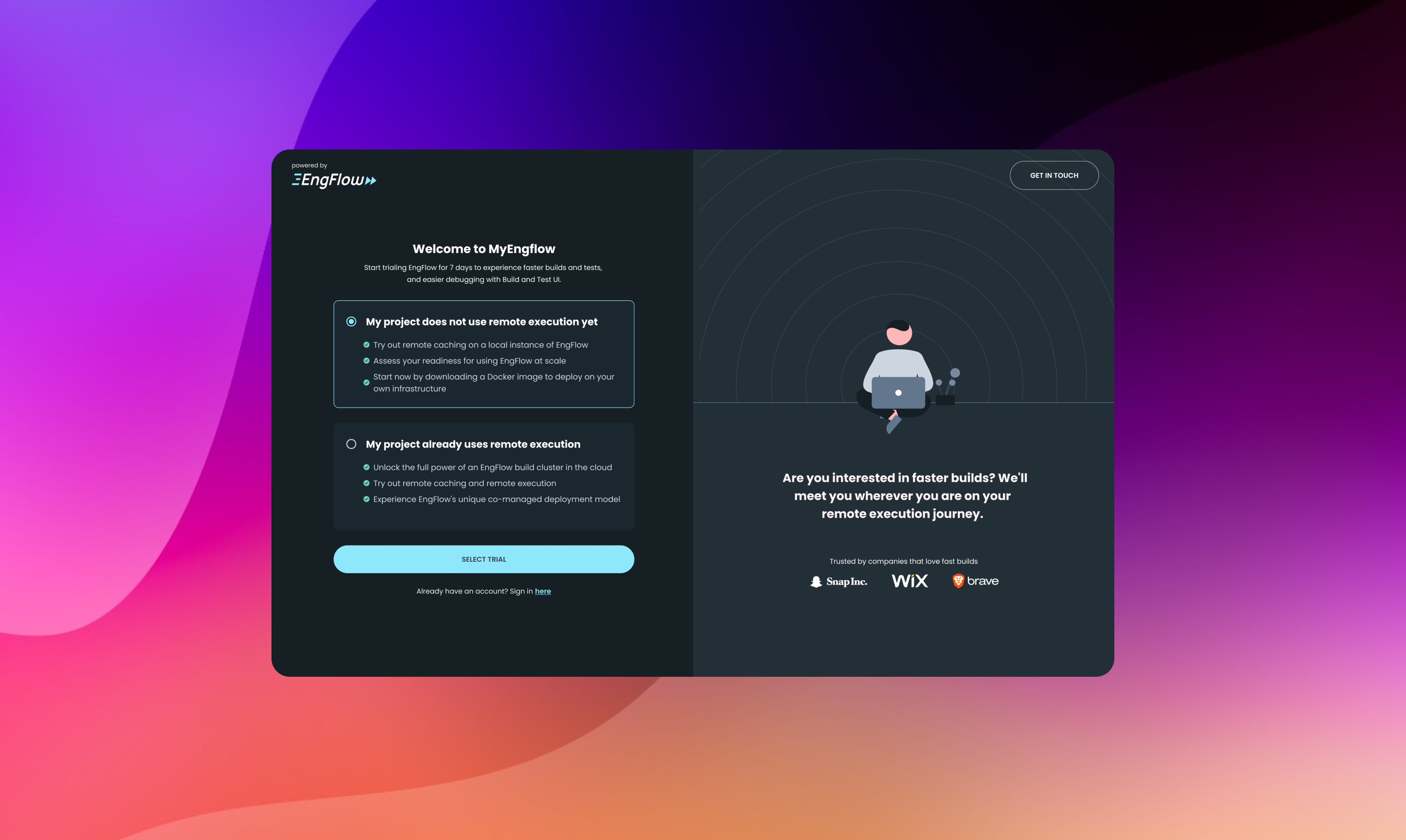 The image featured in the middle of the about us page