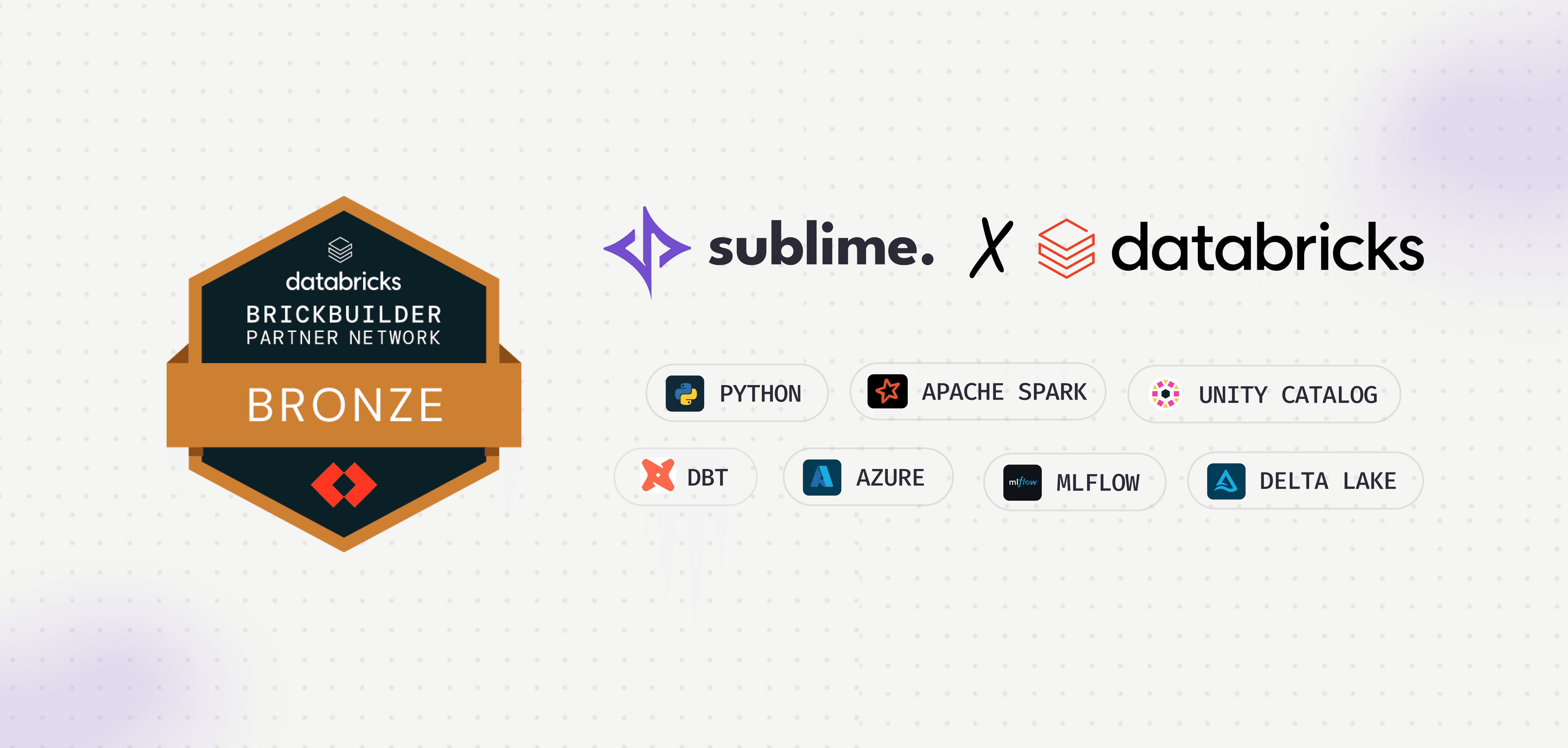 Sublime X Databricks
