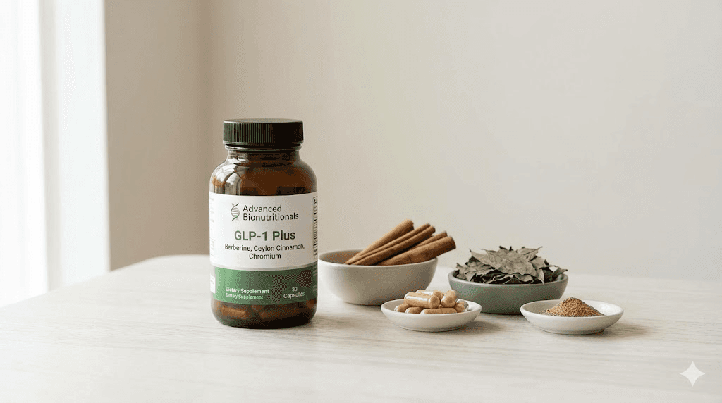 Advanced Bionutritionals GLP-1 Plus supplement ingredients and formula