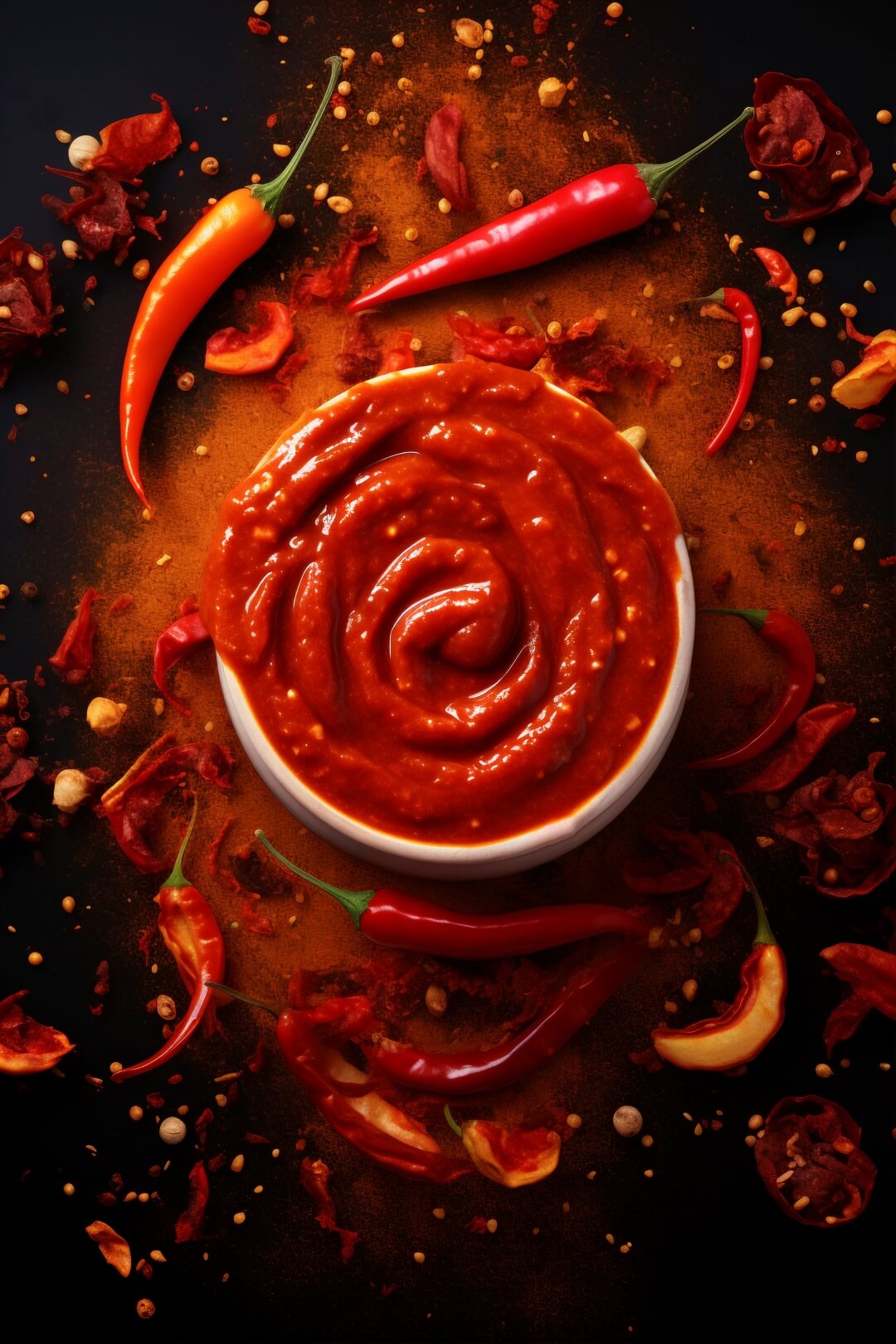 Image of sauces avaialbe at the restaurants and online