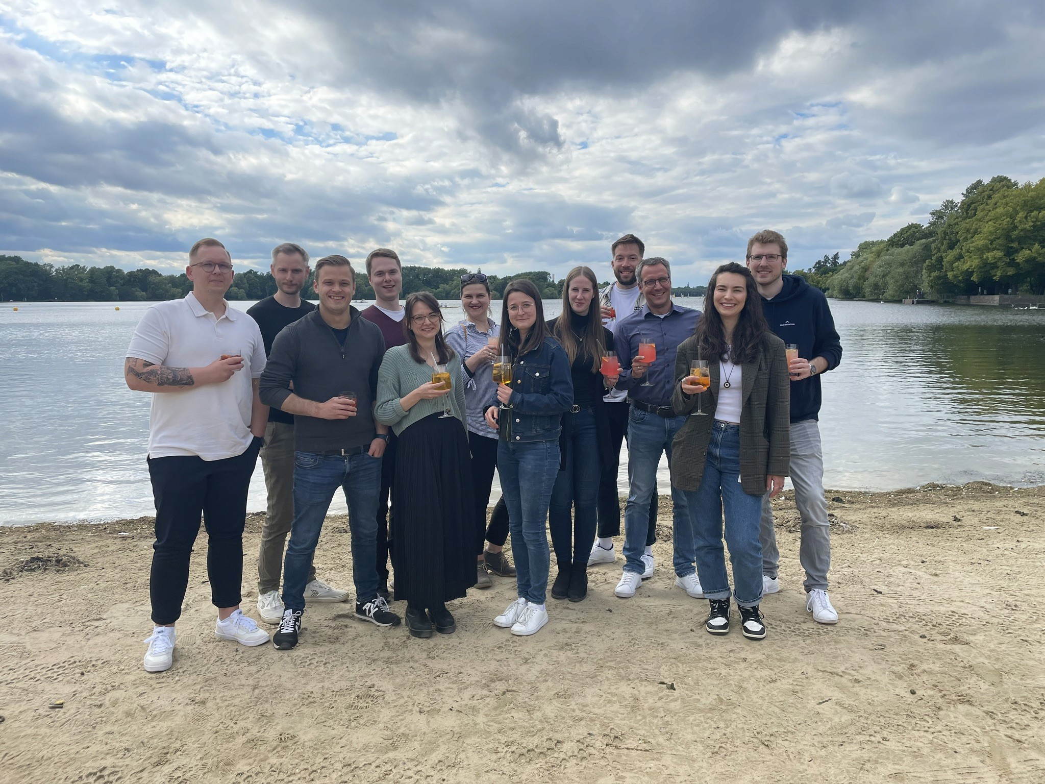 Mitarbeiterfoto Maschsee Teamevent