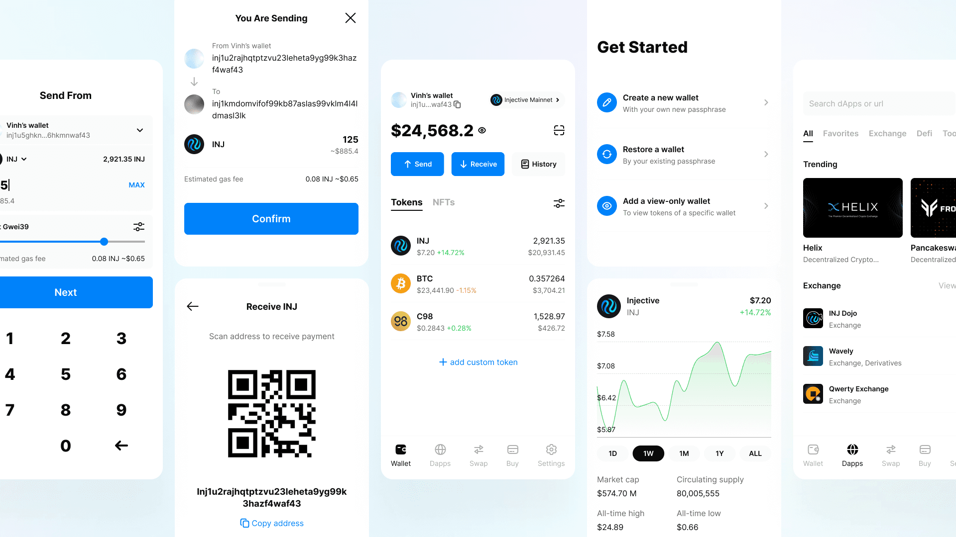 Config system — component variables panel
