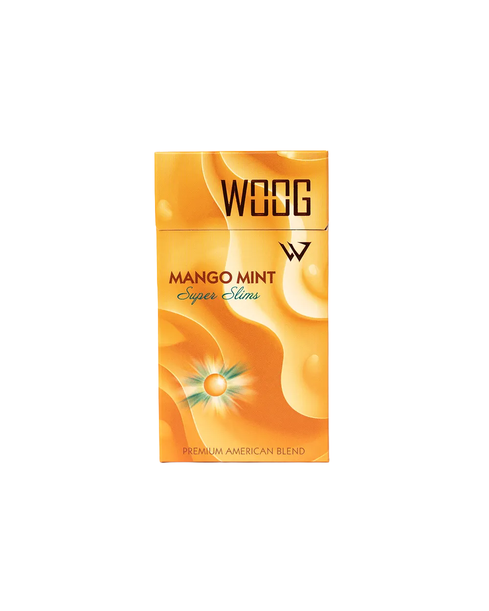 Woog Mango Mint cigarette pack.