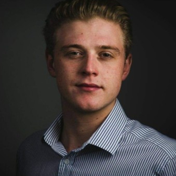 Portrait of Jack Dyrhauge, founder and CEO of Neuropool