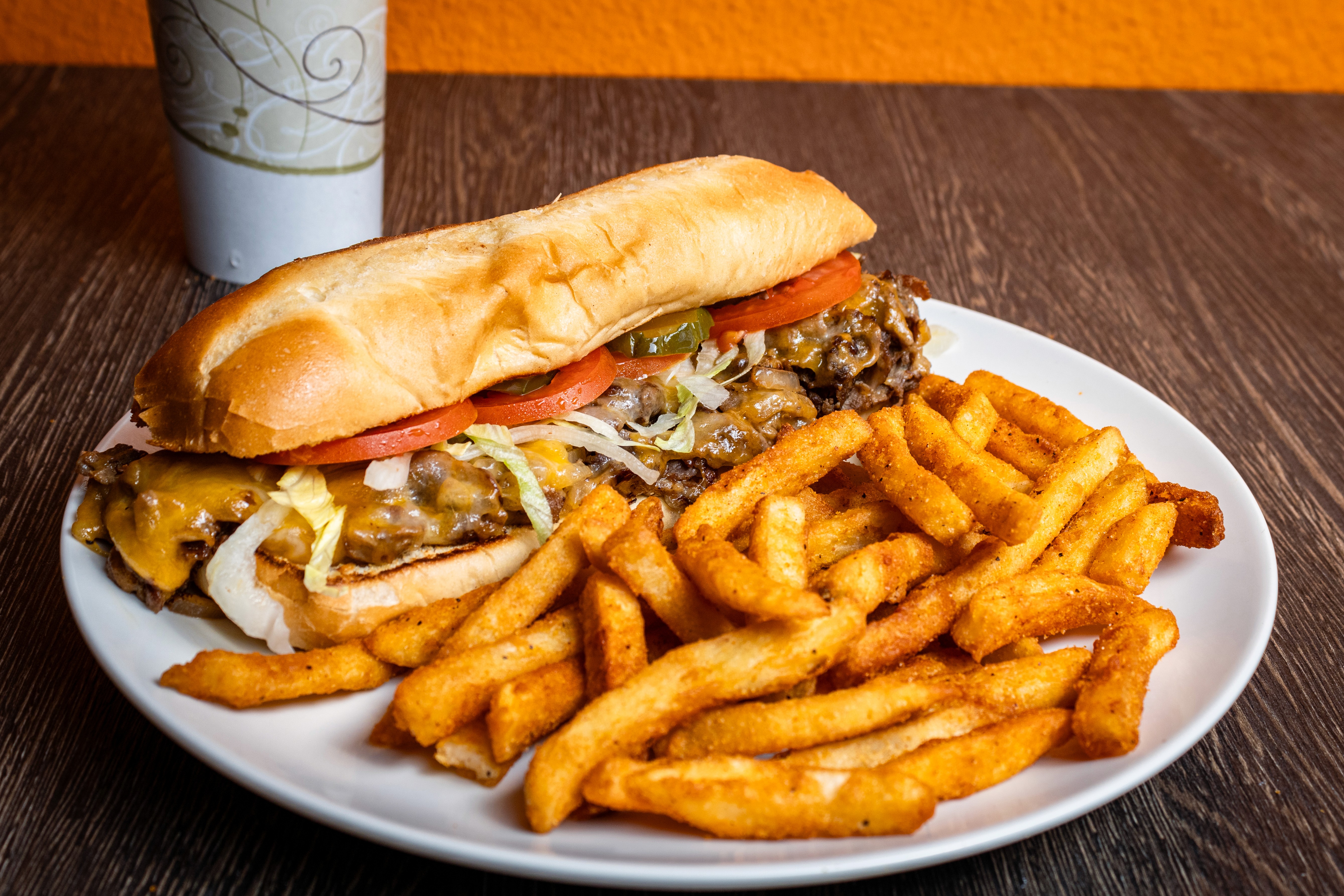 a vanilla ice cream with matcha cream served in a white plate