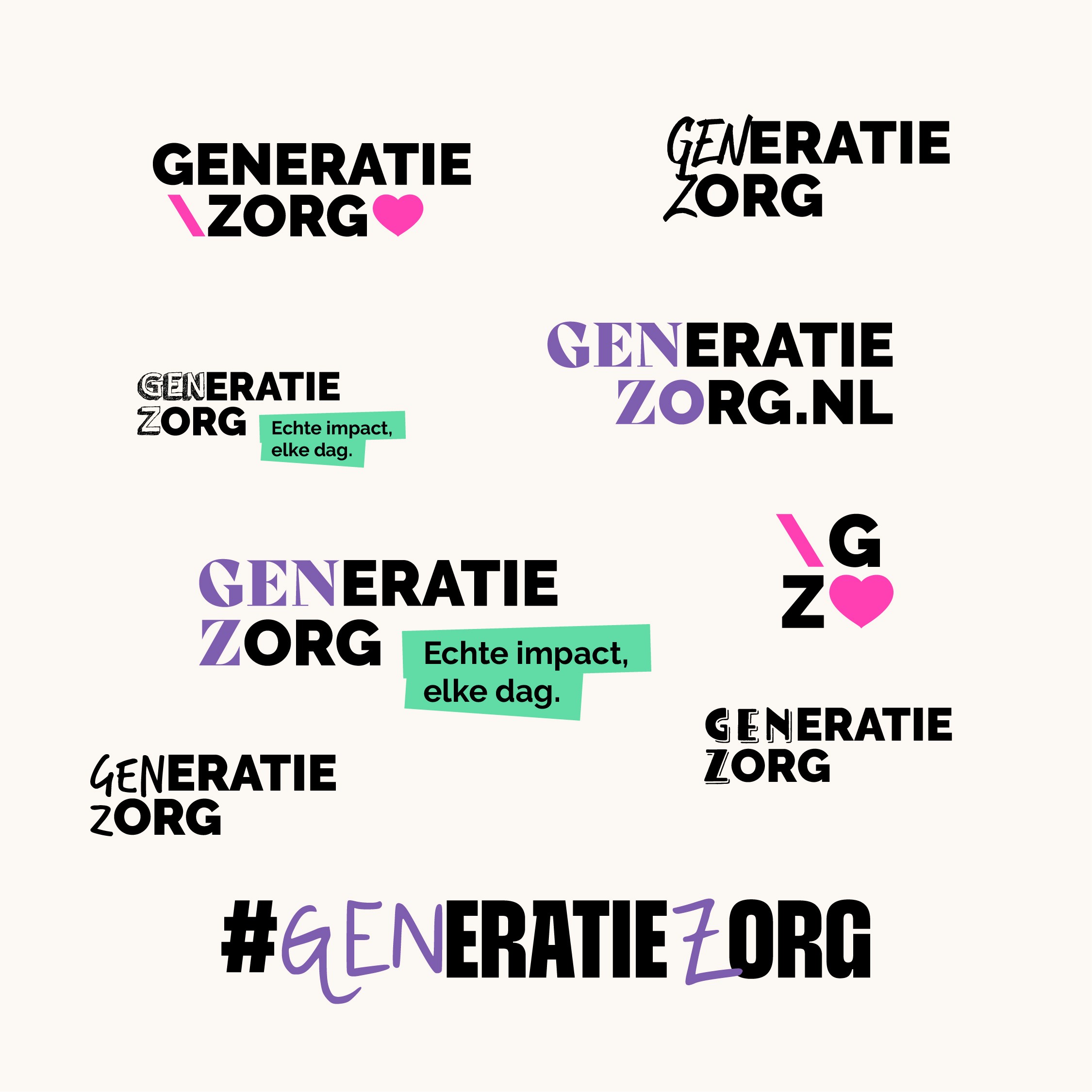 Generatie Zorg opties logo