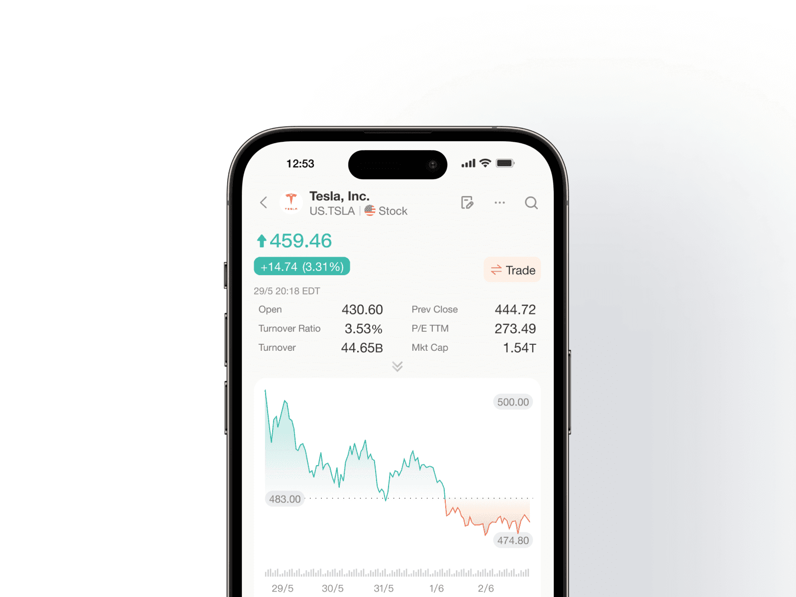 Hero image featuring the app on a phone device