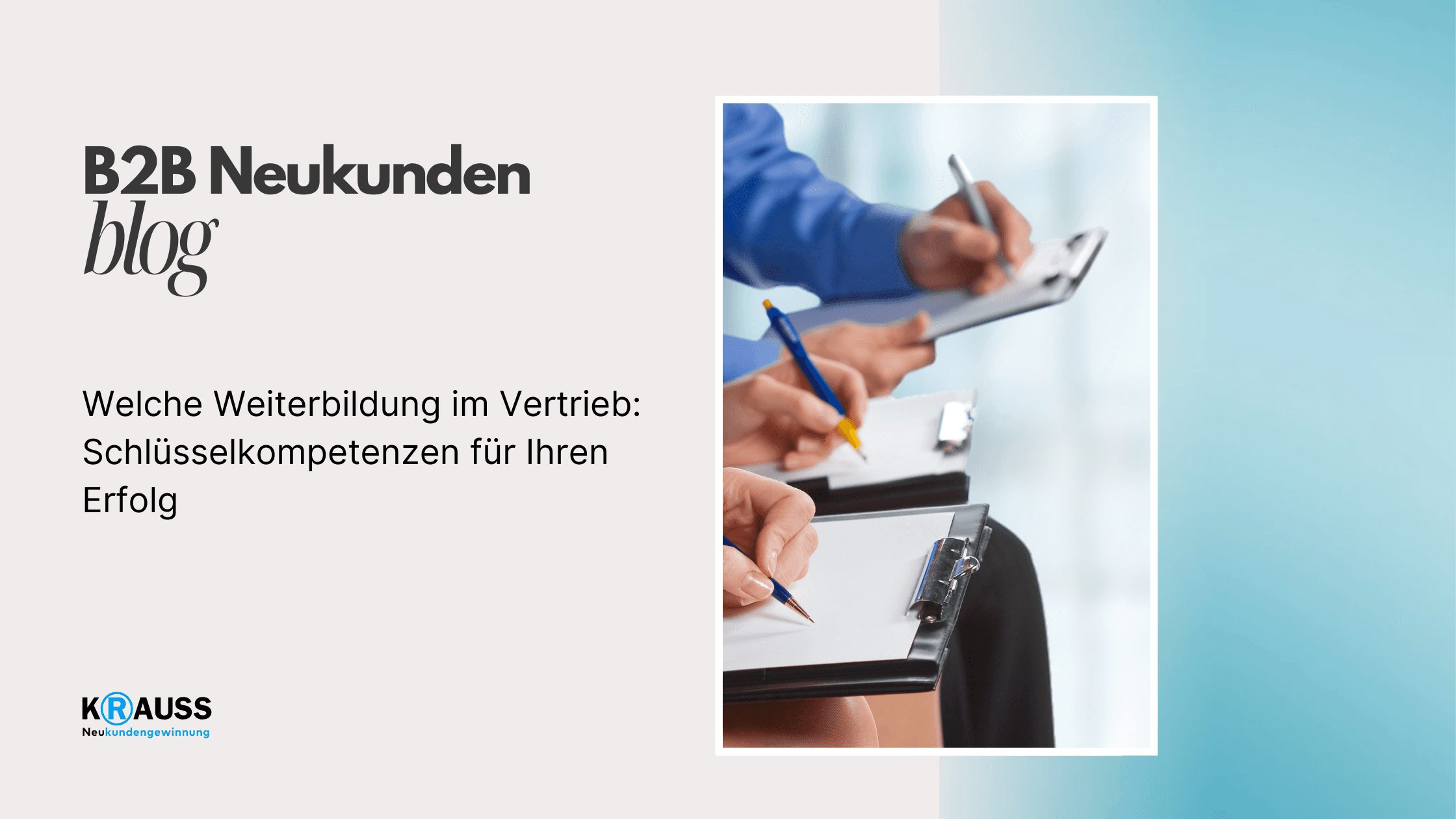 Welche Weiterbildung im Vertrieb: Schlüsselkompetenzen für Ihren Erfolg