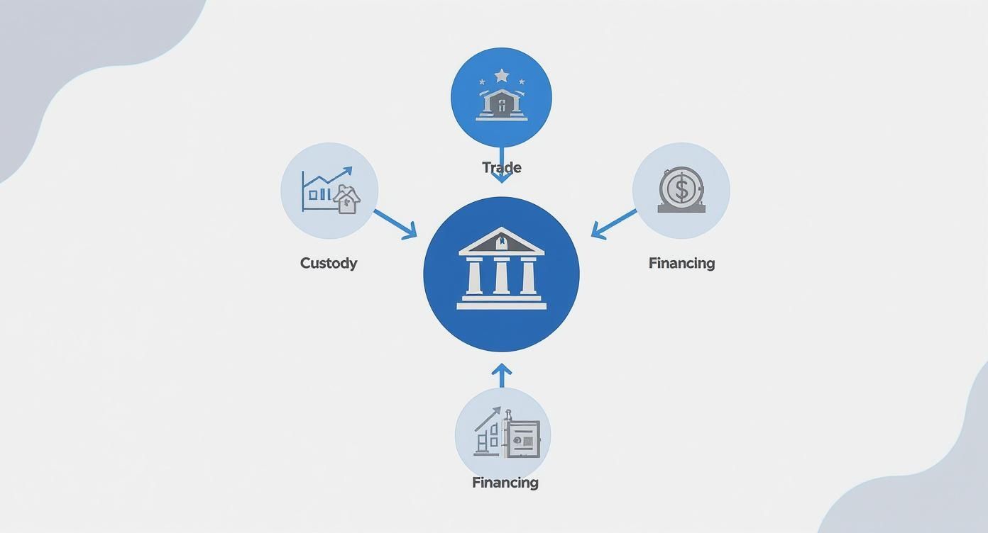 Infographic about prime broker definition