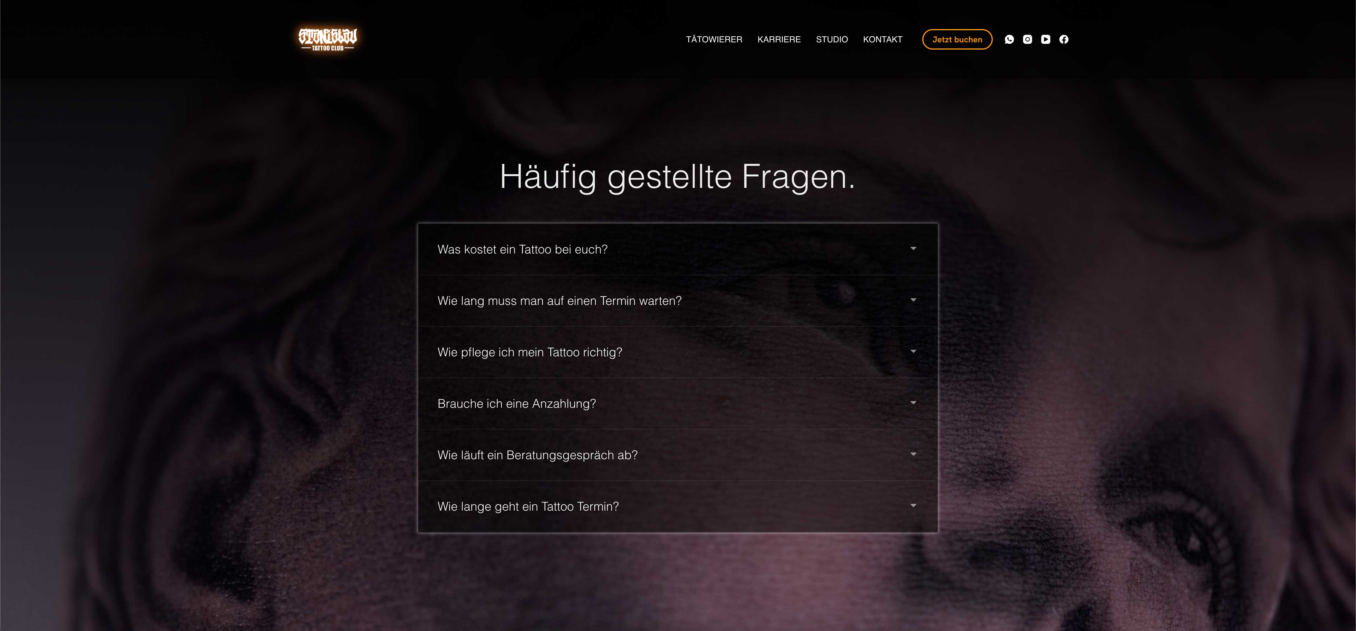 FAQ Stanislav Tattoo Club