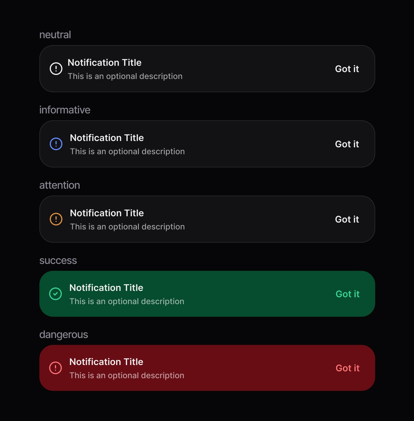 An accordion-style UI component with two sections. The top section, labeled ‘More info,’ has a red circle with a slash icon indicating a poor label choice. The bottom section, labeled ‘Shipping & Returns,’ has a green checkmark icon indicating a good label choice. Both sections have a ‘+’ icon on the right, suggesting they can be expanded.