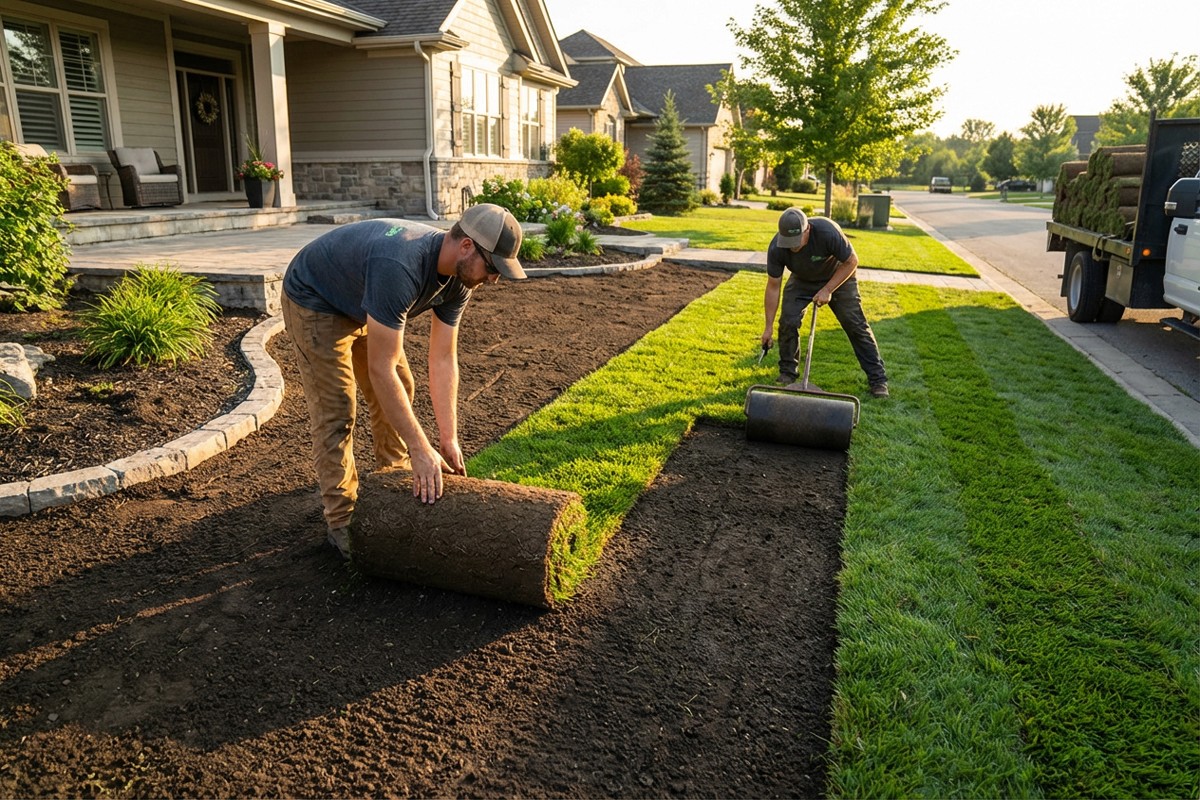 zakładanie trawnika