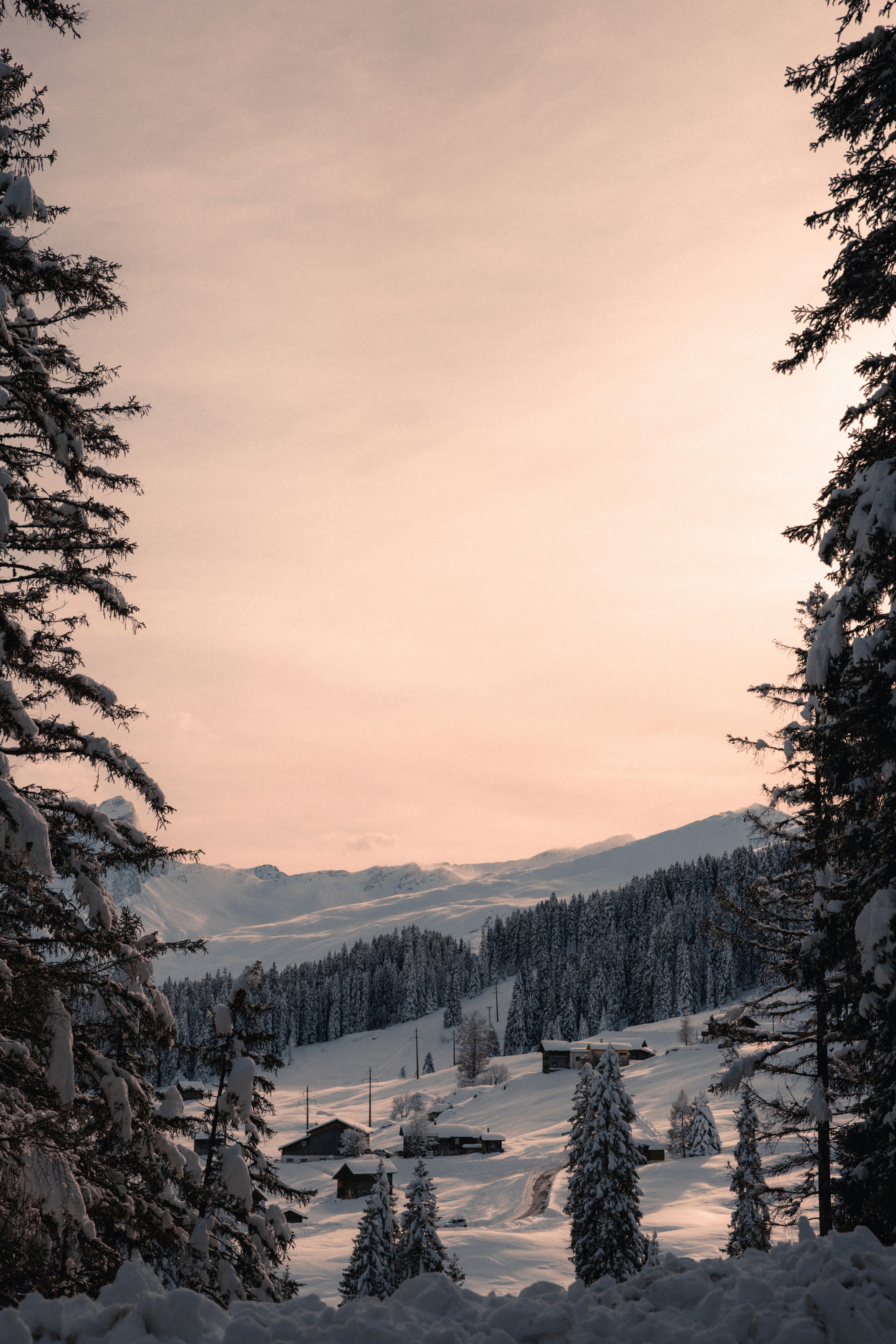 Mysterious woman in monochrome