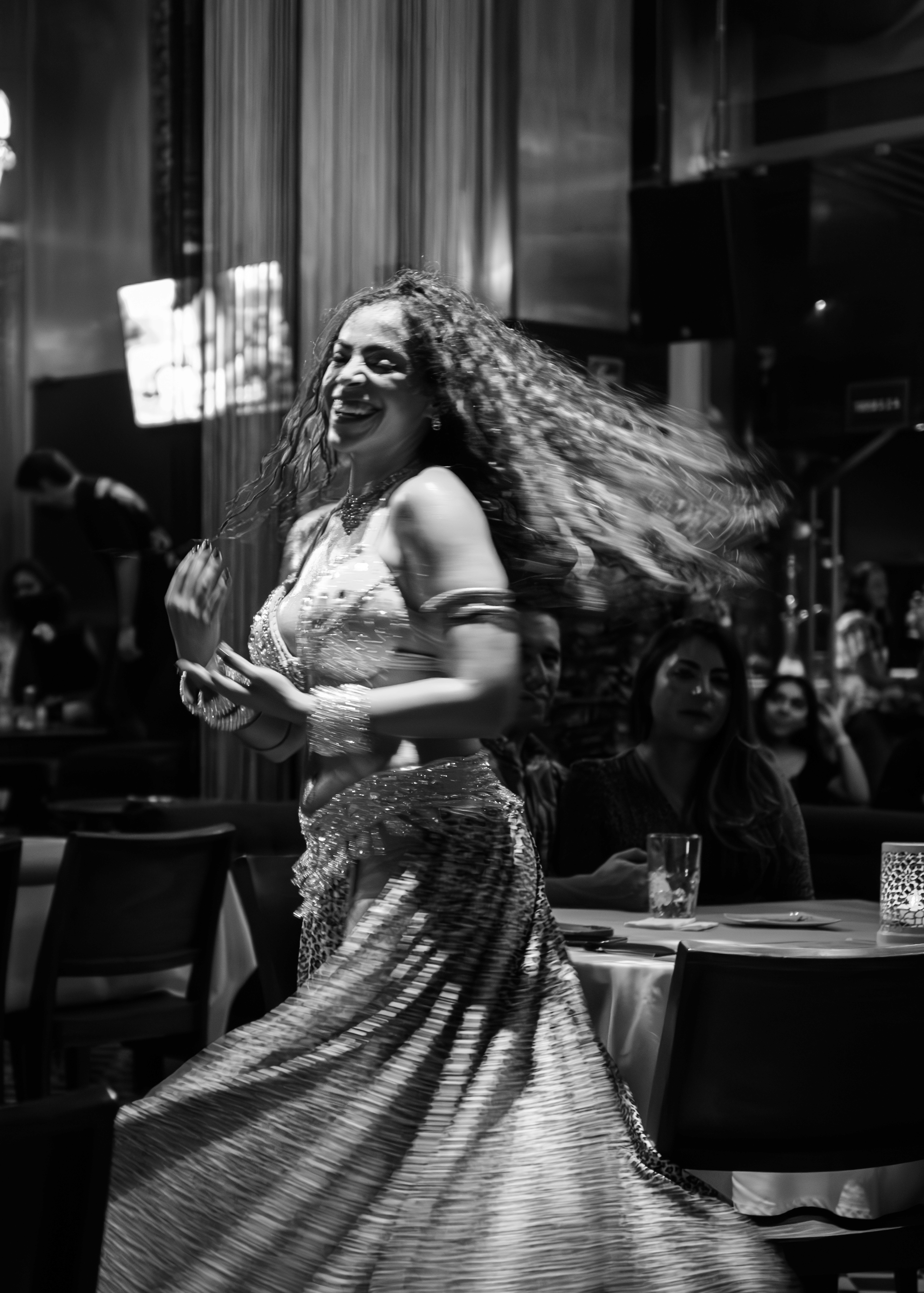 Women enjoying dancing