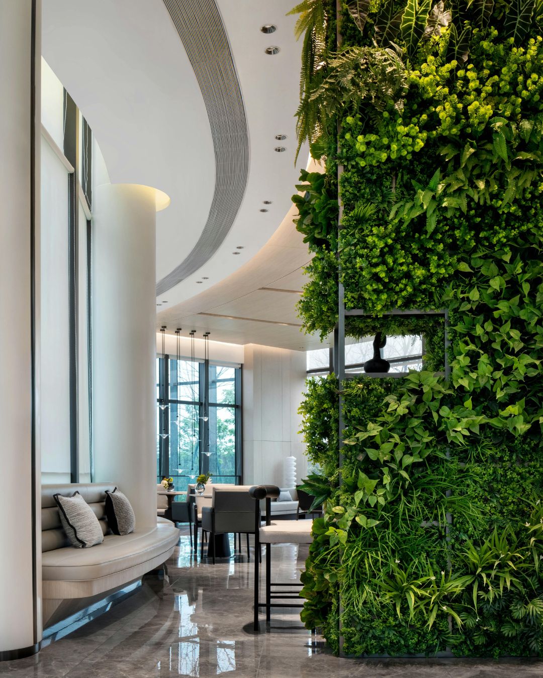 Muro verde interior cdmx