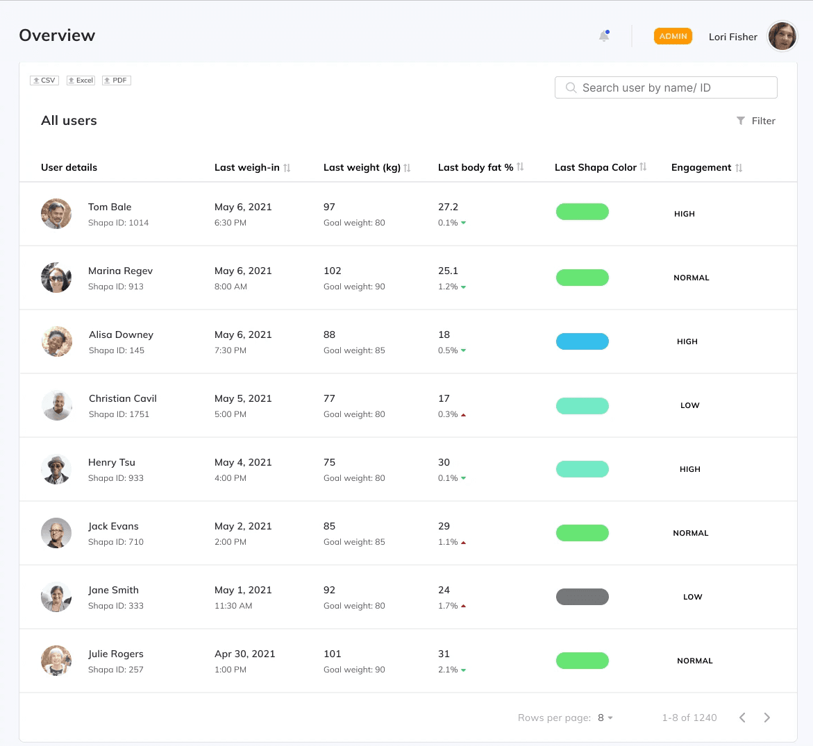 An image of Freelio's project ui